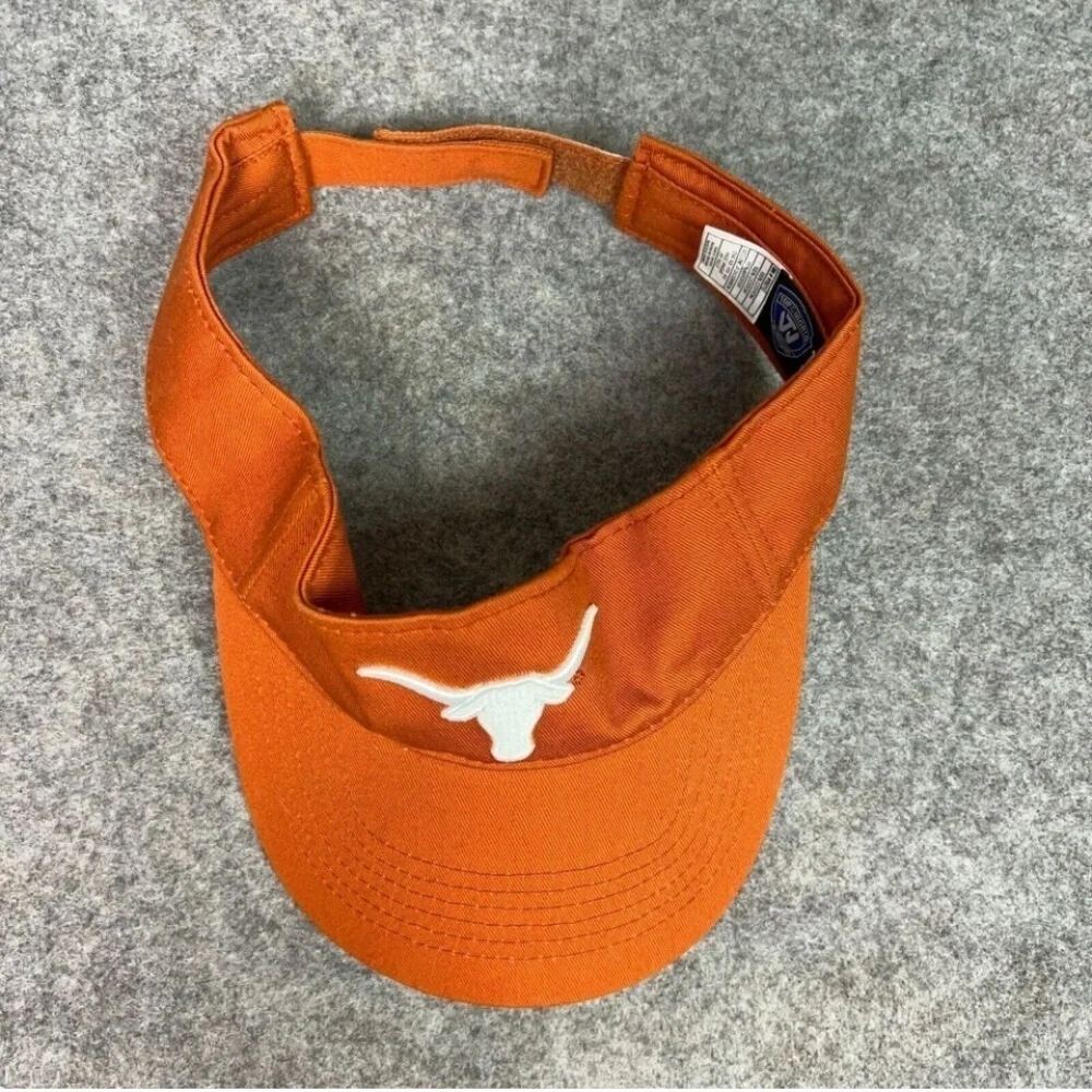 Texas Longhorns Mens Hat Visor Adjustable Orange Cap Logo Casual NCAA Sports